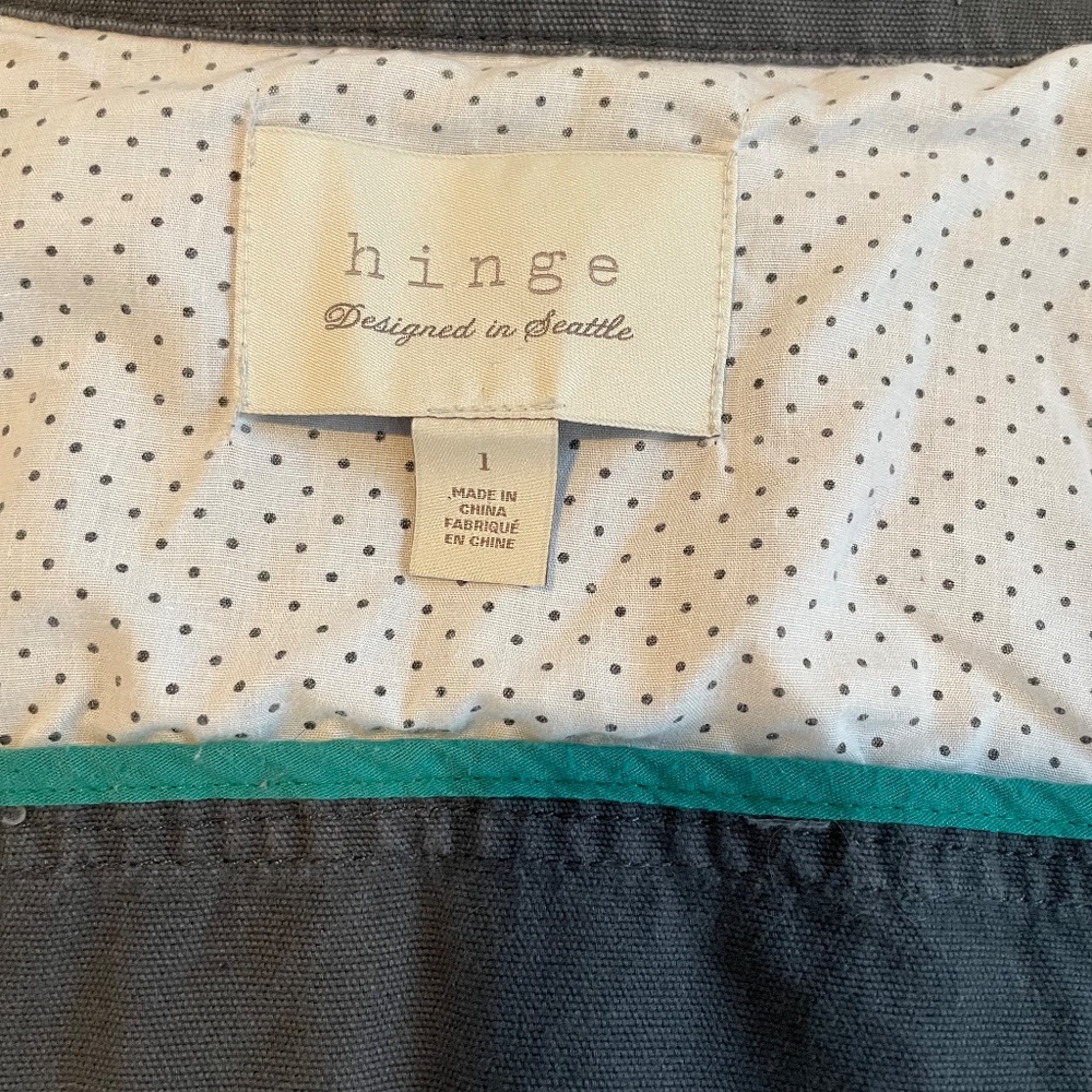 Hinge Designed In Seattle Utility Style Jacket - image 6